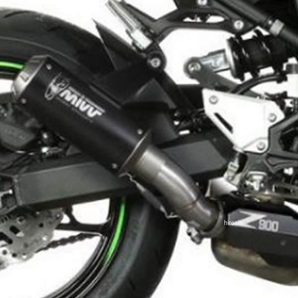 スリップオンマフラー MK3 20年-21年 Z900 ブラックステンレス