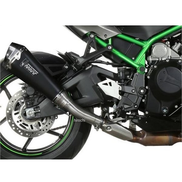 スリップオンマフラー 触媒なし DELTA RACE 20年-23年 ZH2 ステンブラック