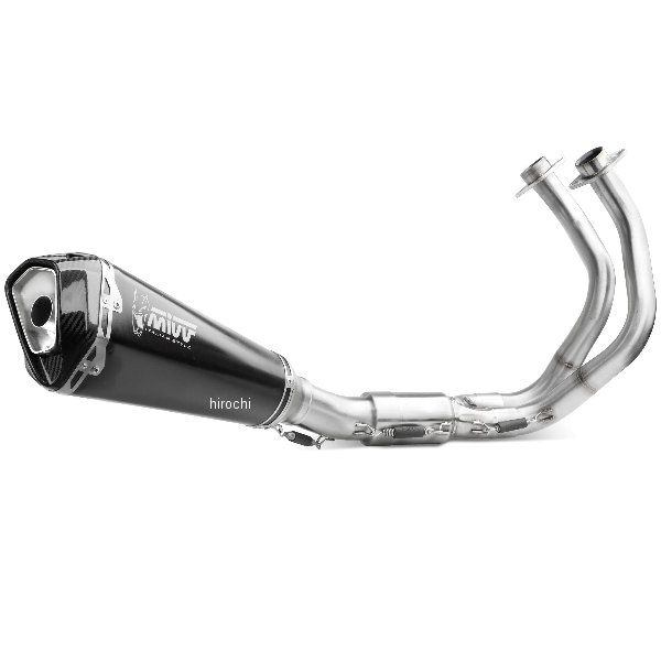 フルエキゾースト フルシステム DELTA RACE(触媒なし) 23年-24年 Z650 ステンレスブラック