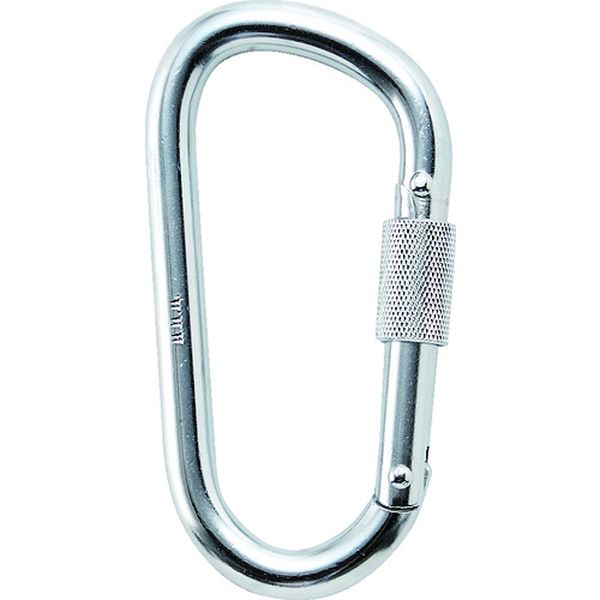 カラビナ変D型 安全環付