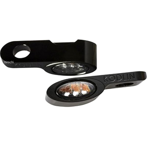 ウインカー LED フロント 汎用 黒