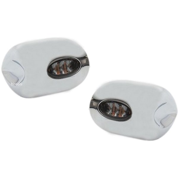 ウインカー LED フロント 15年-21年 FLTR クロームメッキ