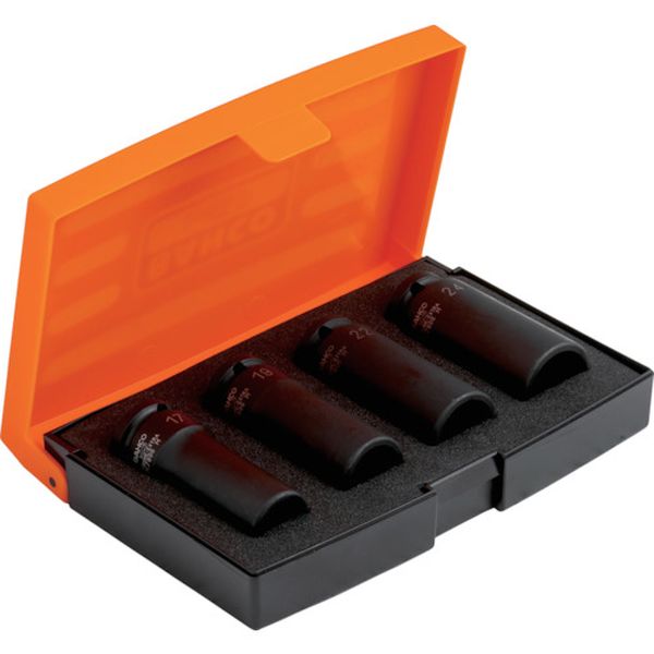 K7806MS4 383-9785 1/2” ディープインパクトソケットセット4PCS(17/19/22/24mm)