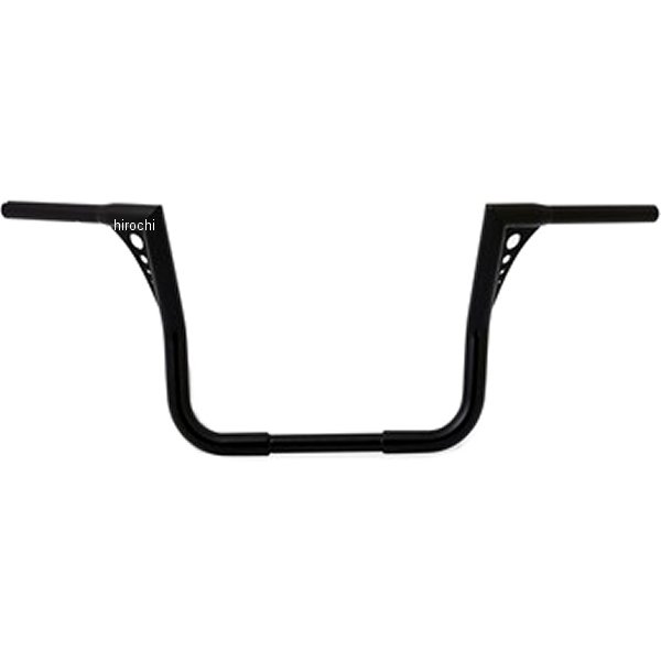 バガー ハンドルバー 08-21年 FLHT/FLHX 1-1/4インチ 12インチ 黒