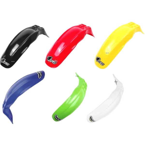 ユーフォープラスト UFO PLAST フロントフェンダー 02年-09年 DR-Z110、KLX110R