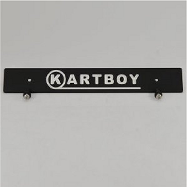 Front License Plate Delete - Black