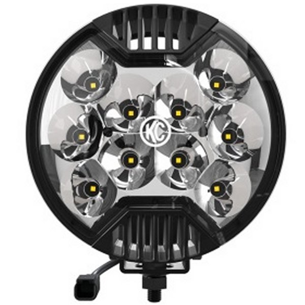 SlimLite 6in. LED Light 50w Spot Beam (Single) - Black
