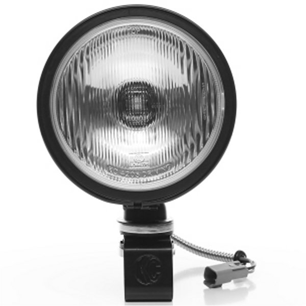Daylighter 6in. Halogen Light 100w Spread Beam (Single) - Black SS
