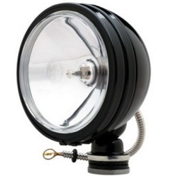 Daylighter 6in. Halogen Light 100w Spot Beam (Single) - Black SS
