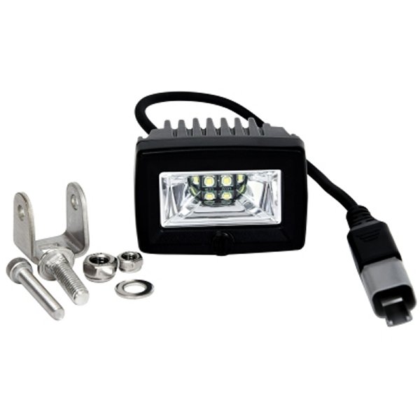 C-Series 2in. C2 LED Light 20w Area Flood Beam (Single) - Black