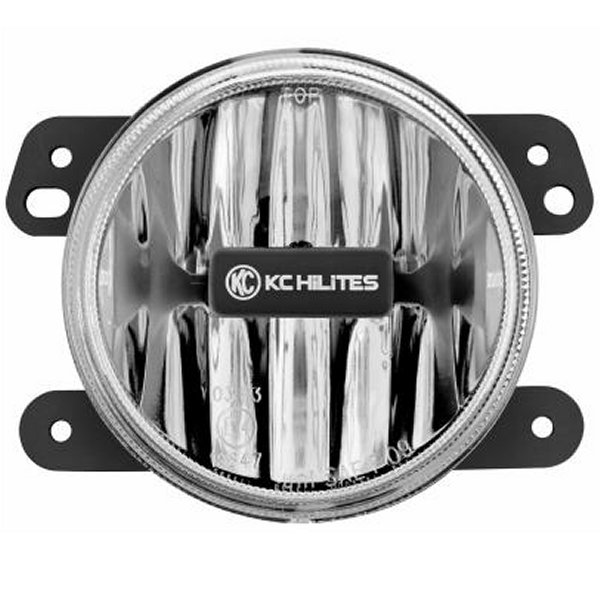 10-18 Jeep JK 4in. Gravity G4 LED Light 10w SAE/ECE Clear Fog Beam (Single)