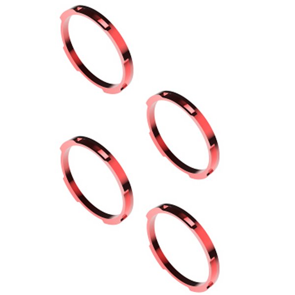 FLEX ERA LED Light Bar Bezel Kit for 10in. Segments - Red