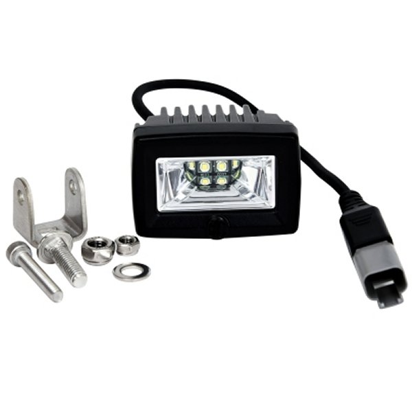 C-Series 2in. C2 LED Light 20w Area Flood Beam (Pair Pack System) - Black