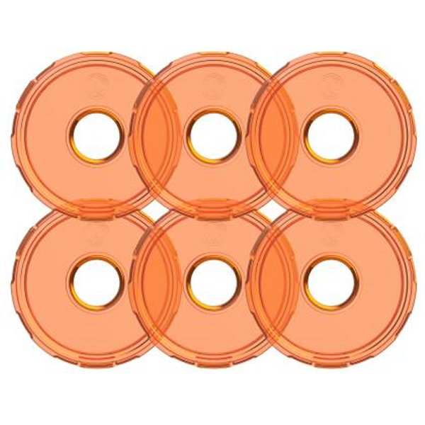Cyclone V2 LED - Replacement Lens - Amber - 6-PK