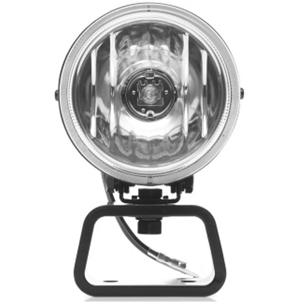 Rally 400 4in. Round Halogen Light 55w Spread Beam (Pair Pack System) - Black