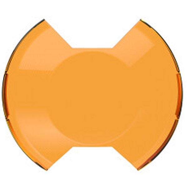SlimLite 8in. LED Light Shield Driving (Shield Only) - Amber