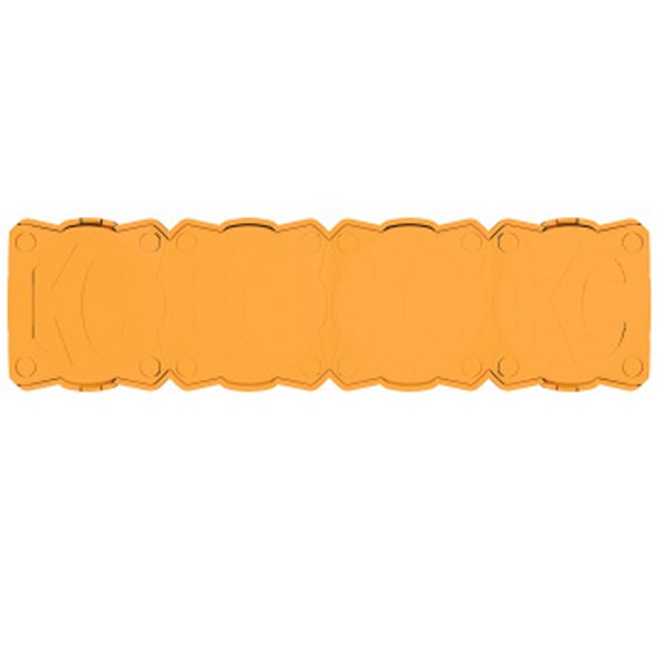 FLEX ERA LED Light Bar 10in. Light Shield - Amber (SHIELD ONLY)