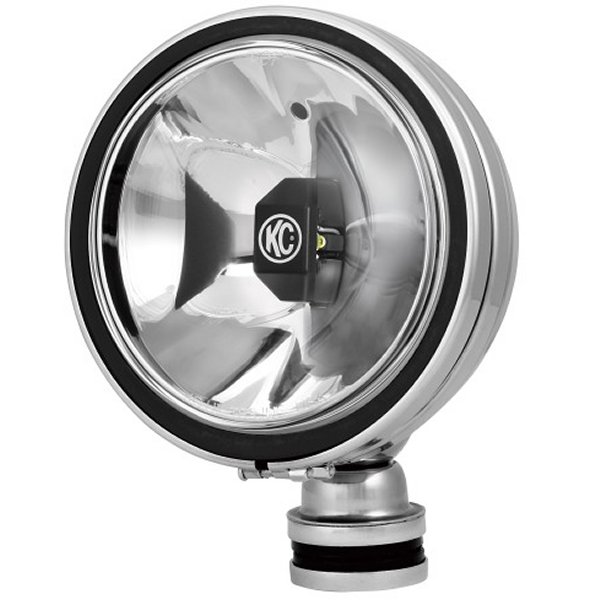 6in. Daylighter Gravity G6 LED Lights 20w Spot Beam (Pair Pack System) - Black SS