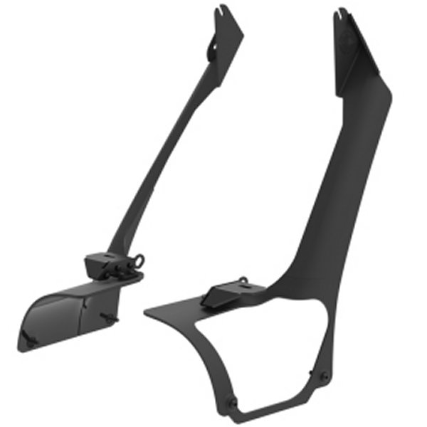 2021+ Jeep Wrangler 4XE 50in Overhead Light Bar Mounting Bracket Set