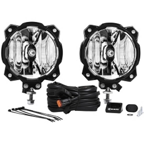 6in. Pro6 Gravity LED Light 20w Single Mount SAE/ECE Driving Beam (Pair Pack System)