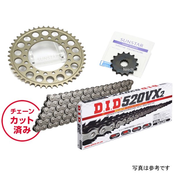 スプロケット＆チェーンキット 520 12年-19年 CRF250L