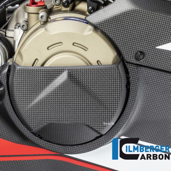 クラッチカバー 艶なし 20年 ドゥカティ PANIGALE V4R マットカーボン