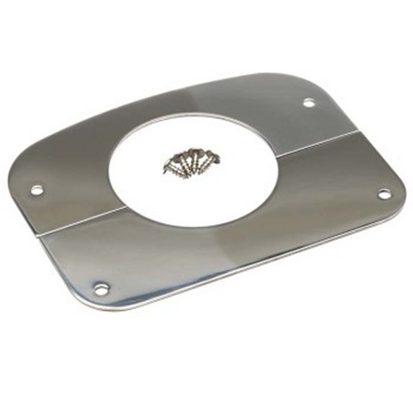 76-86 Jeep CJ Column Cover - Polished Silver