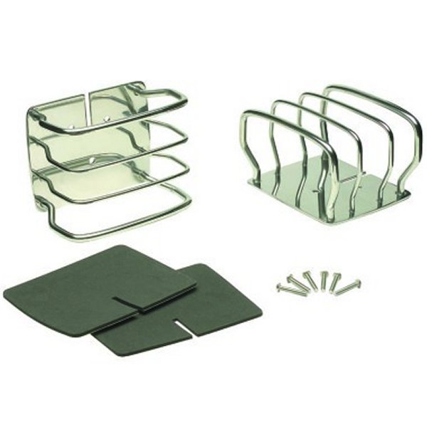 76-06 Jeep Wrangler YJ/TJ Taillight Guard Pair CJ - Polished Silver