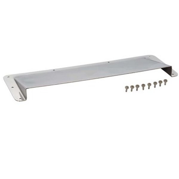 78-95 Jeep CJ/Wrangler YJ Hood Vent Air Scoop - Polished Silver