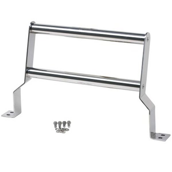 87-06 Jeep Wrangler TJ/YJ Grill Guard - Polished Silver