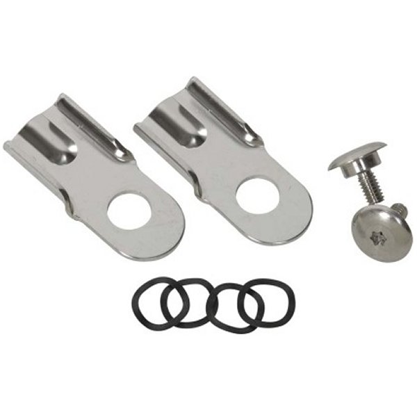 76-86 Jeep CJ8/CJ8 Tailgate Latch Pair CJ7/CJ8 - Polished Silver
