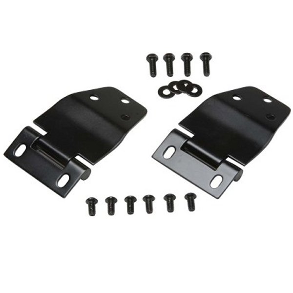 77-86 Jeep CJ7 Hardtop Liftgate Hinge Pair - Powdercoat Black