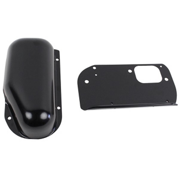 76-86 Jeep Wiper Motor Cover CJ - Powdercoat Black