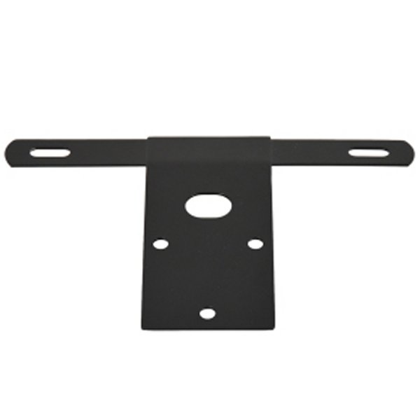 76-86 Jeep CJ License Plate Bracket - Powdercoat Black