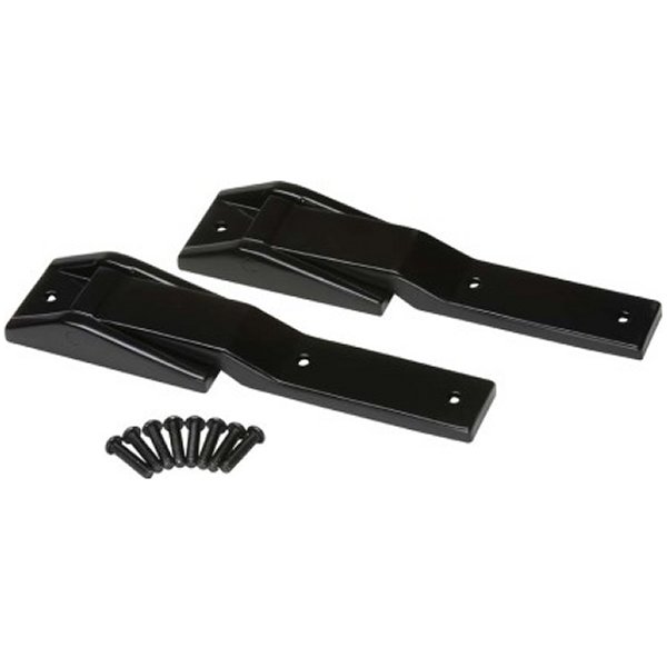 97-06 Jeep Wrangler TJ Tailgate Hinge Pair - Powdercoat Black