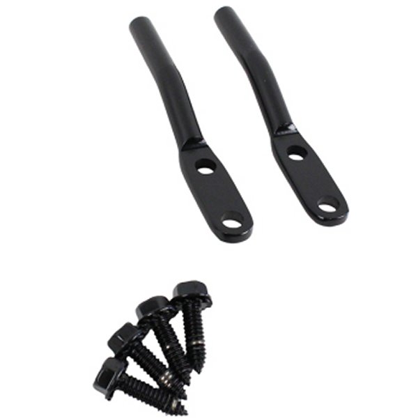 76-95 Jeep CJ/Wrangler YJ Door Strap Pins Pair - Powdercoat Black