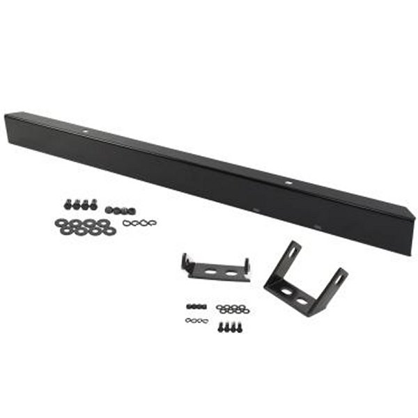 45-86 Jeep CJ Black 1945-86 CJ5/CJ7 Rear Bumper - Powdercoat Black