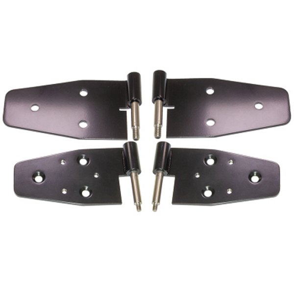 03-06 Jeep Wrangler TJ Door Hinge Set of 4 Pieces Black