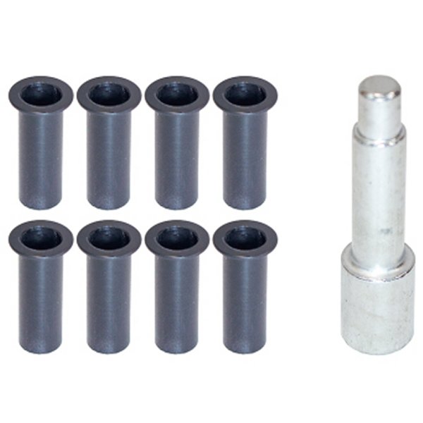 2018+ Jeep JL Door Hinge Liners 4 Door - Textured Black