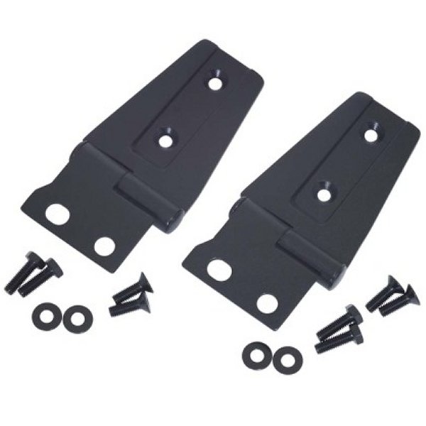 07-18 Jeep Wrangler JK Hood Hinge Pair - Textured Black