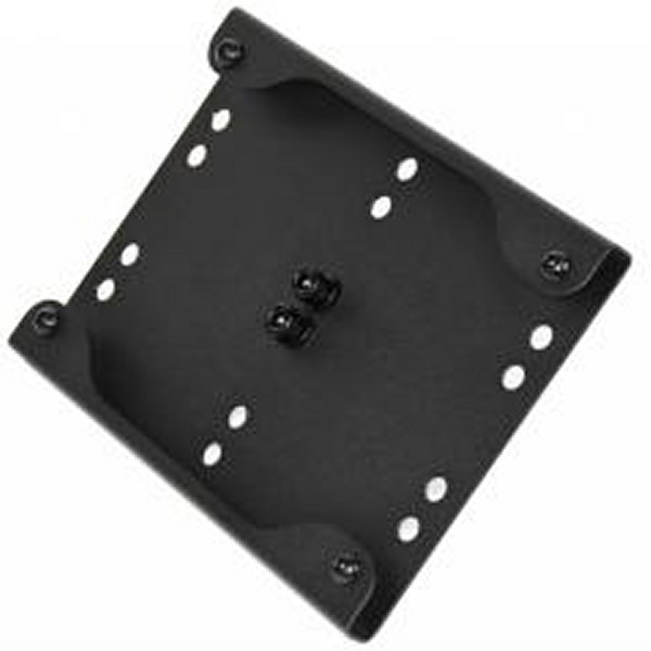 07-18 Jeep Shackle Mounted License Plate Bracket Wrangler JK - Textured Black