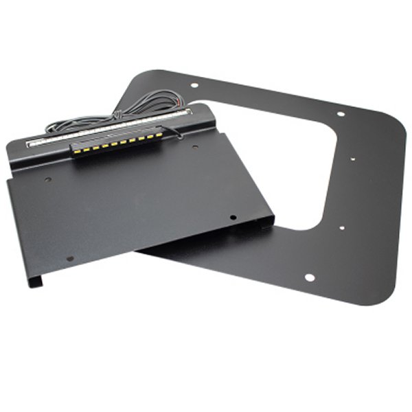97-06 Jeep Wrangler TJ BackSide License Plate Mount with LED