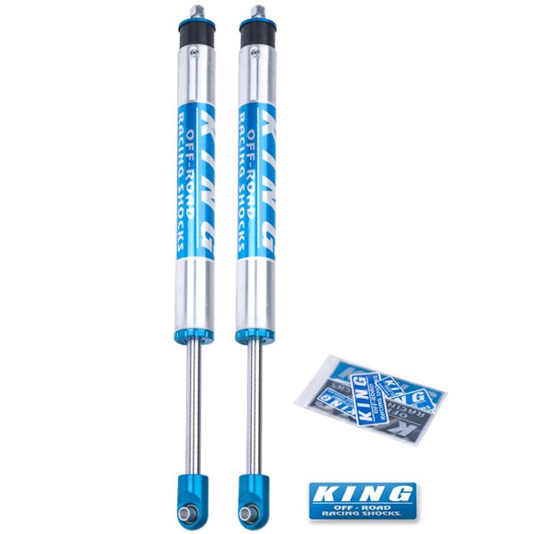 07-18 Jeep Wrangler JK Front 2.0 Dia Internal Reservoir Shock 0-2in Lift (Pair)