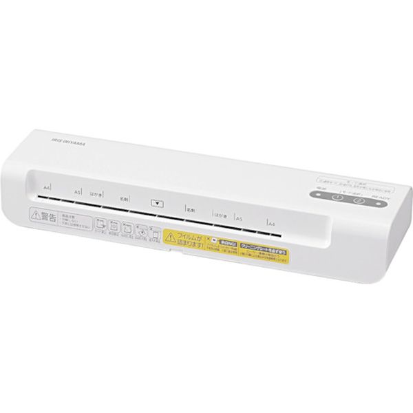 アイリスオーヤマ IRIS 517610 ラミネーター 2ホンローラー A4  ホワイト