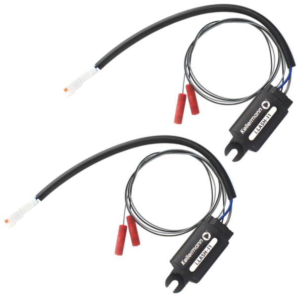 LEDウインカーコンバージョンキット i.LASH I1 18年 Indian Scout Bobber フロント