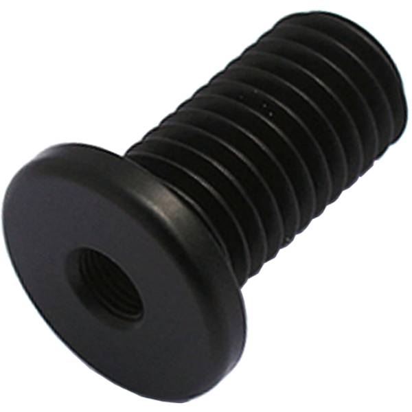 取付部変換アダプター Bullet Atto、RhombusS、microS用 M5→M10 x 20mm ブラック 1個売り