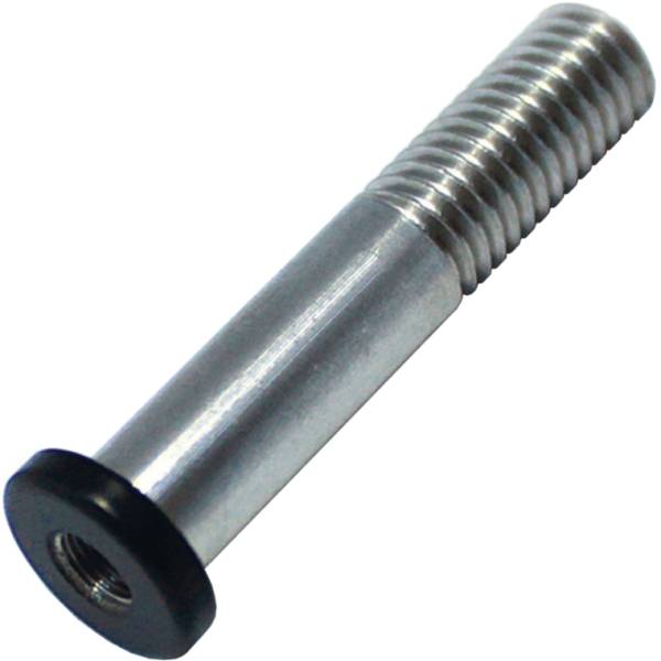 取付部変換アダプター Bullet Atto、RhombusS、microS用 M5→M8 x 40mm ブラック 1個売り