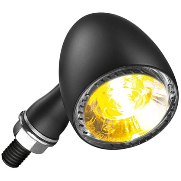 Bullet 1000 PL/バレット 1000 PL マットブラック/クリアー アンバー/ホワイト 1個売り