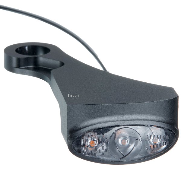 フロントウインカー Dash Micro 左側 18年以降 ソフテイル 黒