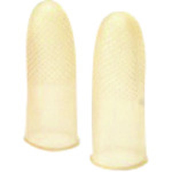 KM302A 196-4472  35949)指サック アメ色 M  10個入